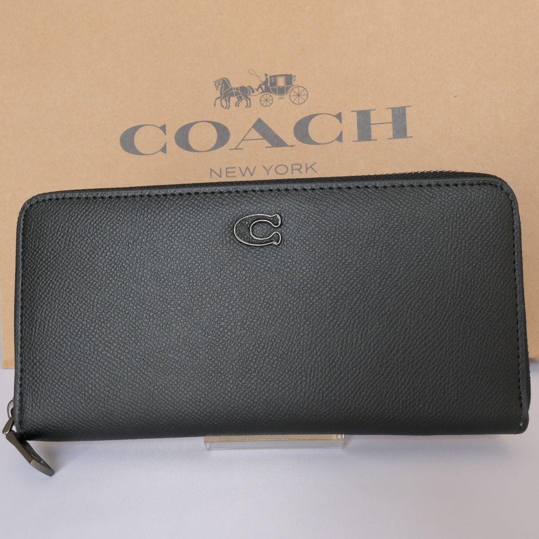 2点　COACH コーチ 長財布 ラウンドジップウォレット アコーディオン Amazon | [COACH] OUTLET コーチ アウトレット 長財布(ラウンド