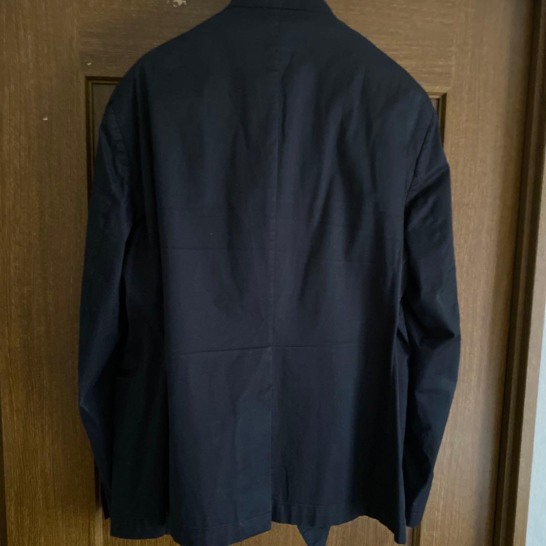 EMPORIO ARMANIツインラペル ジャケット 黒 54 EMPORIO ARMANI