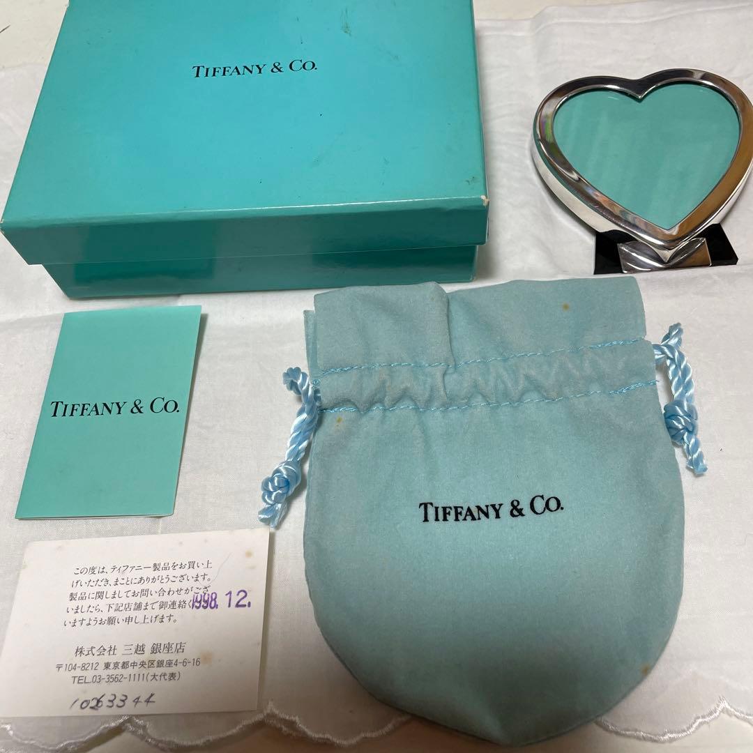 ティファニーTiffany 写真立て フォトフレーム シルバー - メルカリ