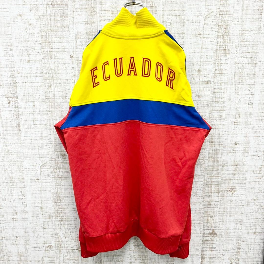 DW163《韻マンさん着用モデル》アディダス　トラックジャケット　エクアドル代表