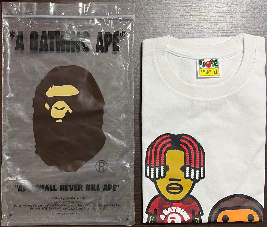 トップス APE BAPE Lil Yachty TEE BAPE Baby Milo x Lil Yachty Tee #1 White メンズ - SS19 - JP