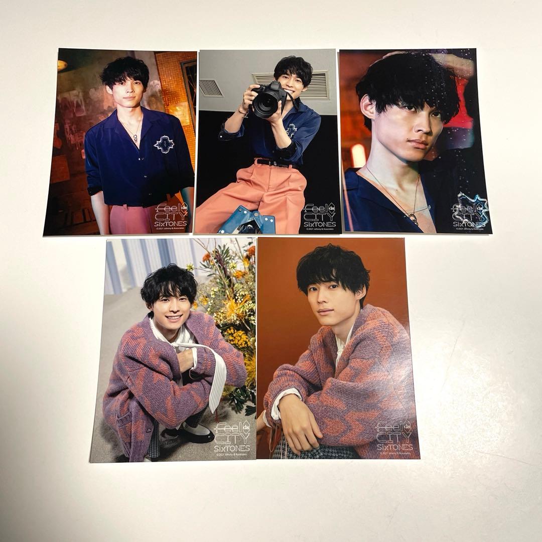SixTONES 松村北斗 Feel da CITYフォトセット - メルカリ