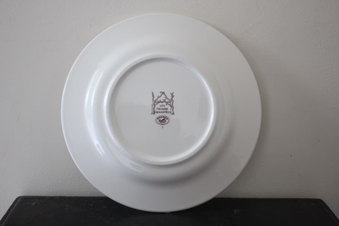 HERMES エルメス メゾンアンシャンテ 22cmプレート 廃盤 - メルカリ