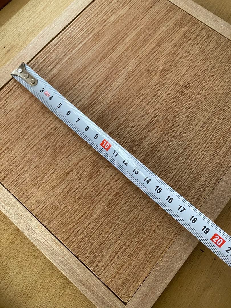 木製 額縁 5枚 隅丸 色紙額縁 未使用 書道 ①