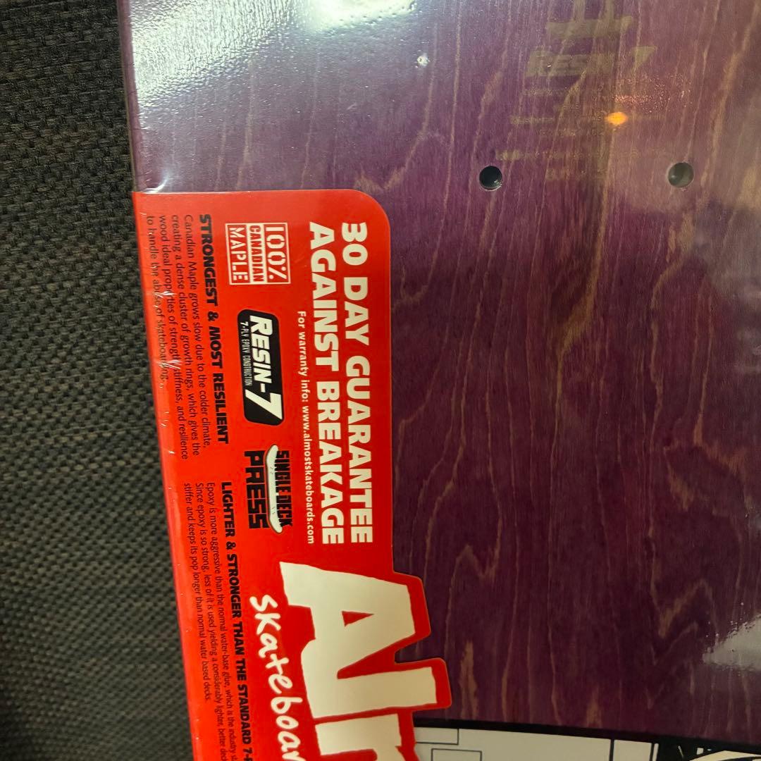 ALMOST DROOPY BOOM BOX 8.0 ドルーピー スケートデッキ - メルカリ