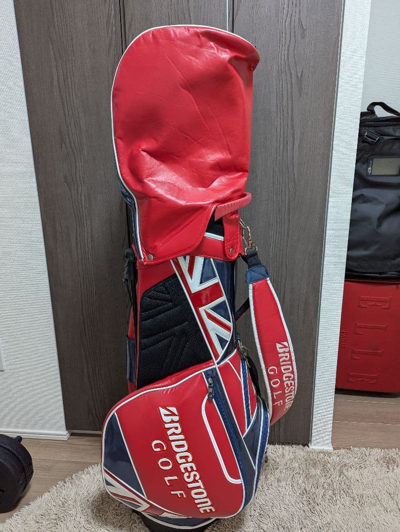 BRIDGESTONE メジャーコレクション キャディバッグ ヘッドカバー付き
