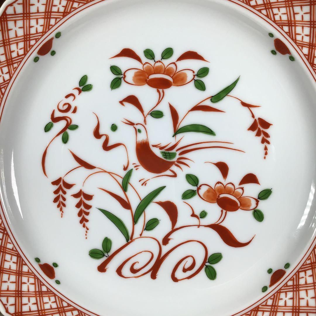 メルうー特価』 たち吉 『赤呉須花鳥』 赤絵金彩 中皿 5枚 大皿 - メルカリ