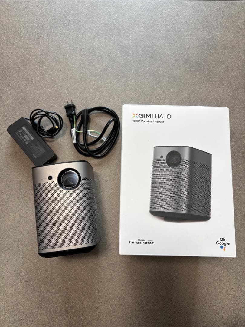 XGIMI HALO 1080P ポータブルプロジェクター 本体 Halo+ (New) Portable Smart Projector | 1080p FHD & Google TV