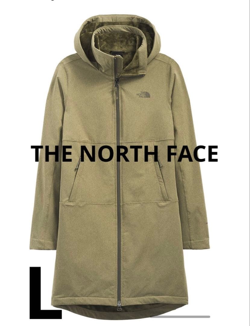 【THE NORTH FACE】日本未発売オリーブグリーンモッズコートL新品 THE NORTH FACE】日本未発売オリーブグリーンモッズコートL新品 THE