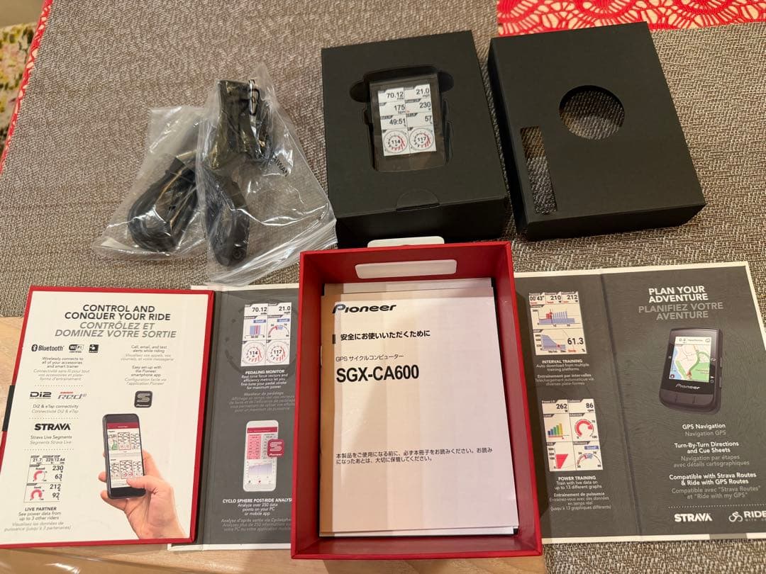 Pioneer SGX-CA600 サイクルコンピューター 本体 パイオニアサイクルスポーツ | SGX-CA600 | パイオニア パワーメーター