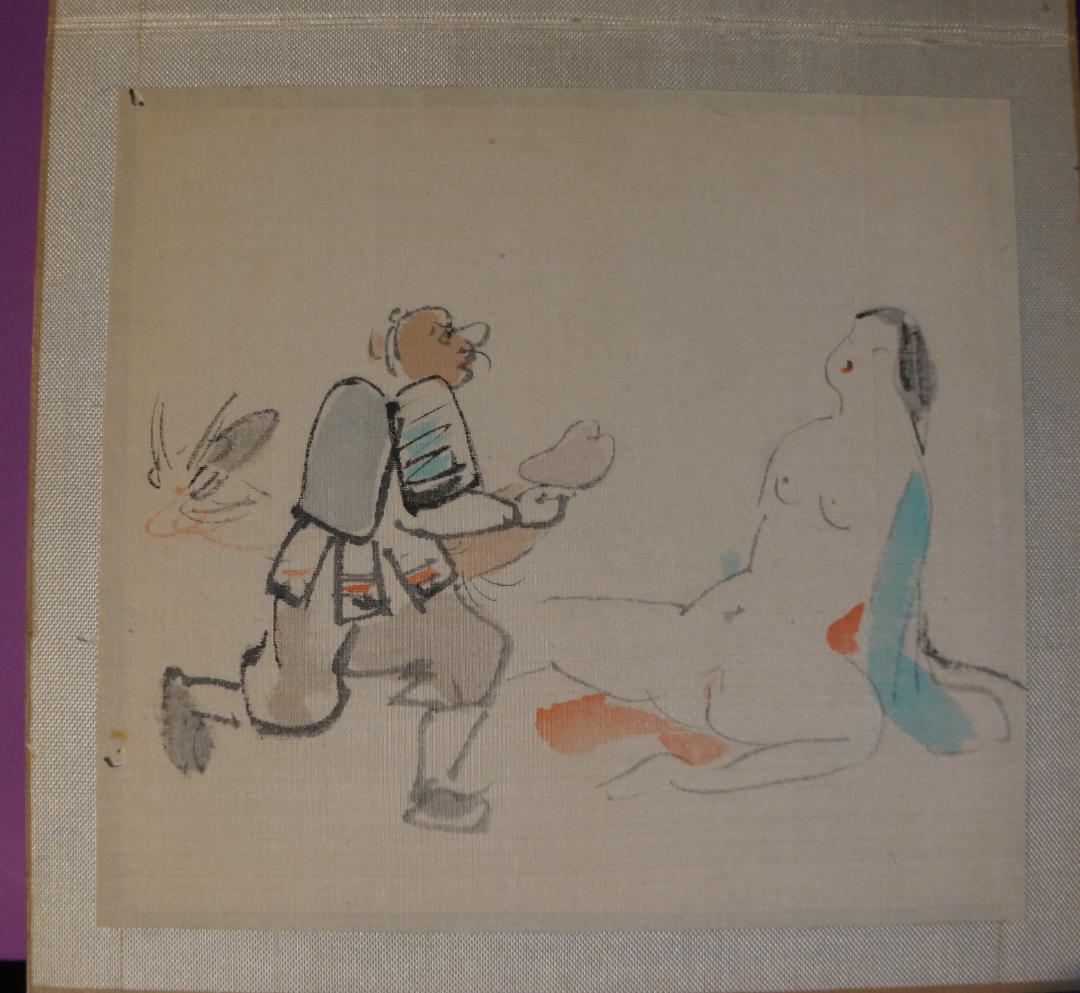 春画浮世絵 男女の親密な関係 12画