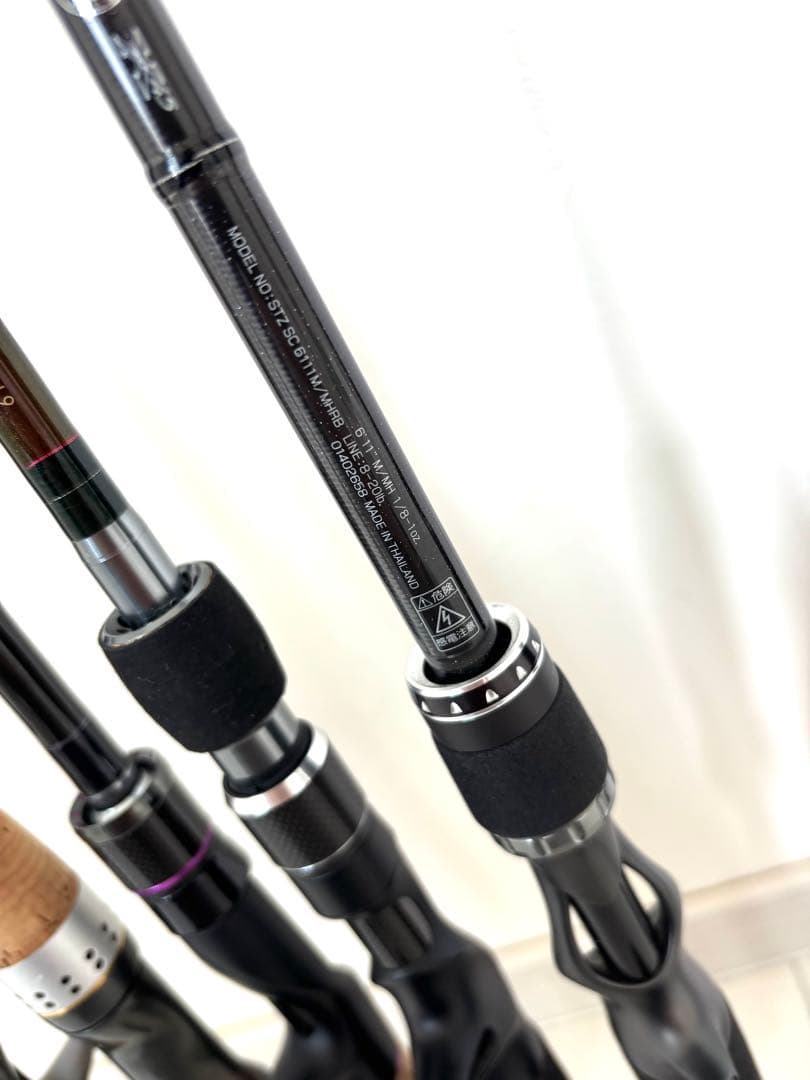 引き取りのみ バスロッド 8本ダイワ メガバス キラーヒート テイルウォーク