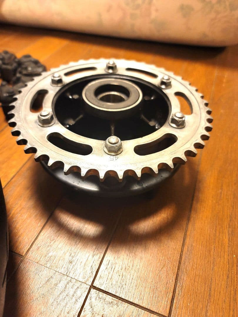 ZRX1100ホイールタイヤディスクハブハブダンパースプロケット