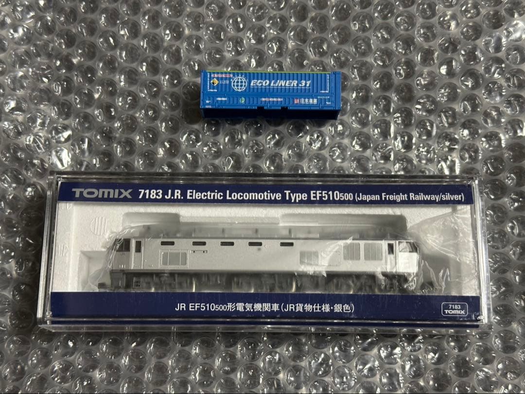 TOMIX 7183 EF510-500 電気機関車 銀色 おまけコンテナ付き TOMIX 7183 EF510-500 電気機関車 銀色 おまけコンテナ付き