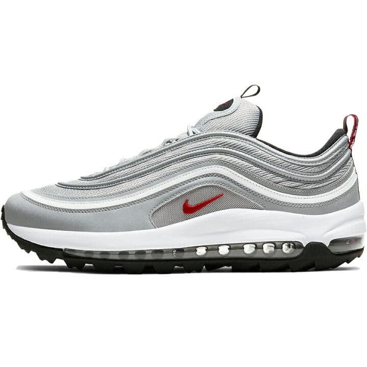値下げ【超レア】ナイキNIKE エアマックス97Golf/シルバー 27.5cm