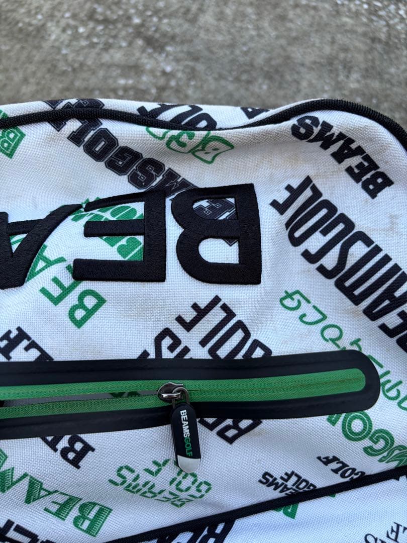 BEAMS GOLF キャディバッグ・ヘッドカバーセット マルチロゴ ビームス