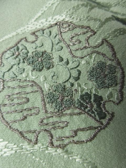 未着用に近い！さが美製＊薄萌葱色＊豪華刺繡尽し＊特選＊訪問着＊１６１ｃｍ＊裄６７