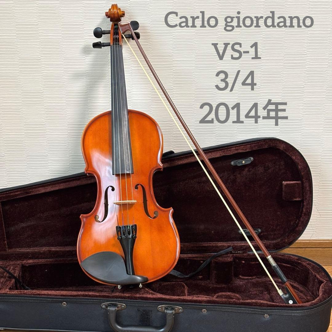 カルロジョルダーノ　バイオリン　VS-1 3/4 2014年 カルロジョルダーノ バイオリン VS-1 3/4 2014年 Amazon.co.jp: カルロ