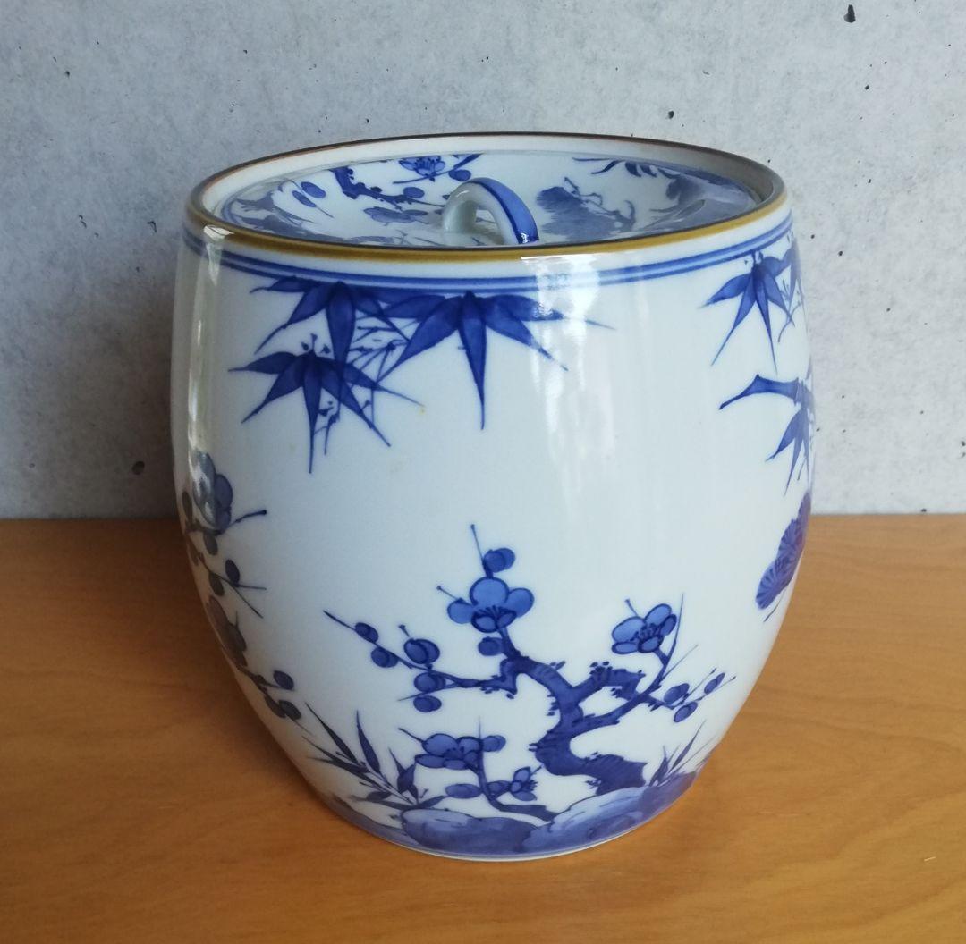 茶道具 水指 松竹梅紋 桃山窯 NO310 - メルカリ