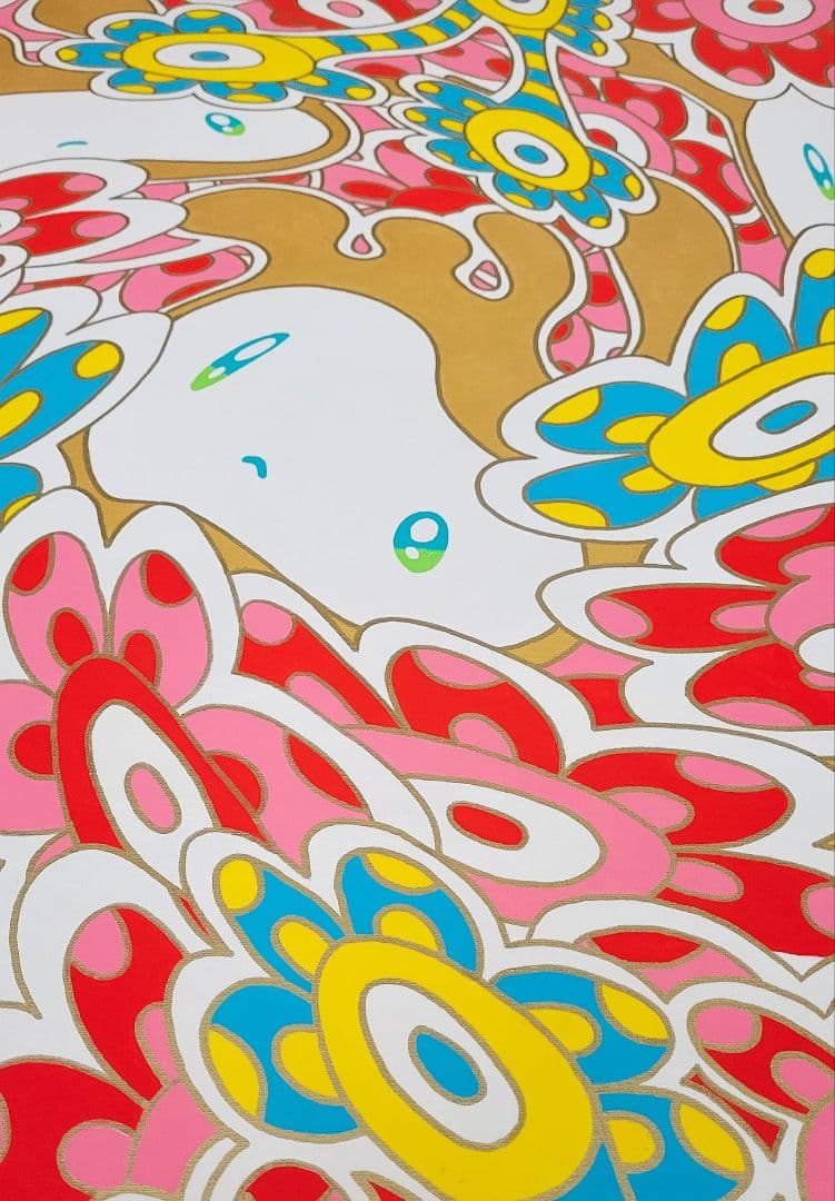 ☆鈴木哲也☆S20 現代アート 原画 絵画 ポップアート ☆送料無料#146