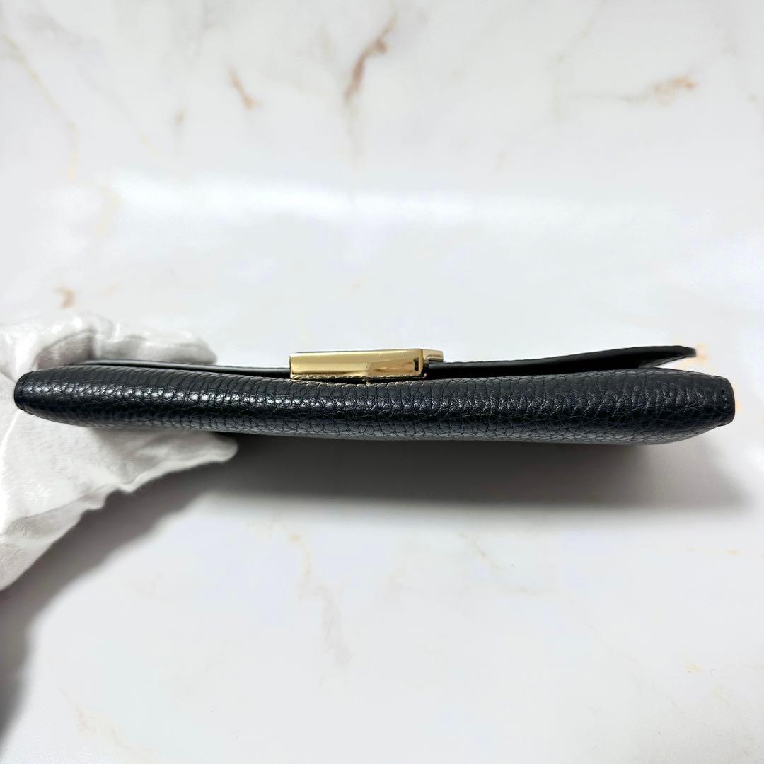 極美品 ルイヴィトン ポルトフォイユ カプシーヌ 長財布 ブラック