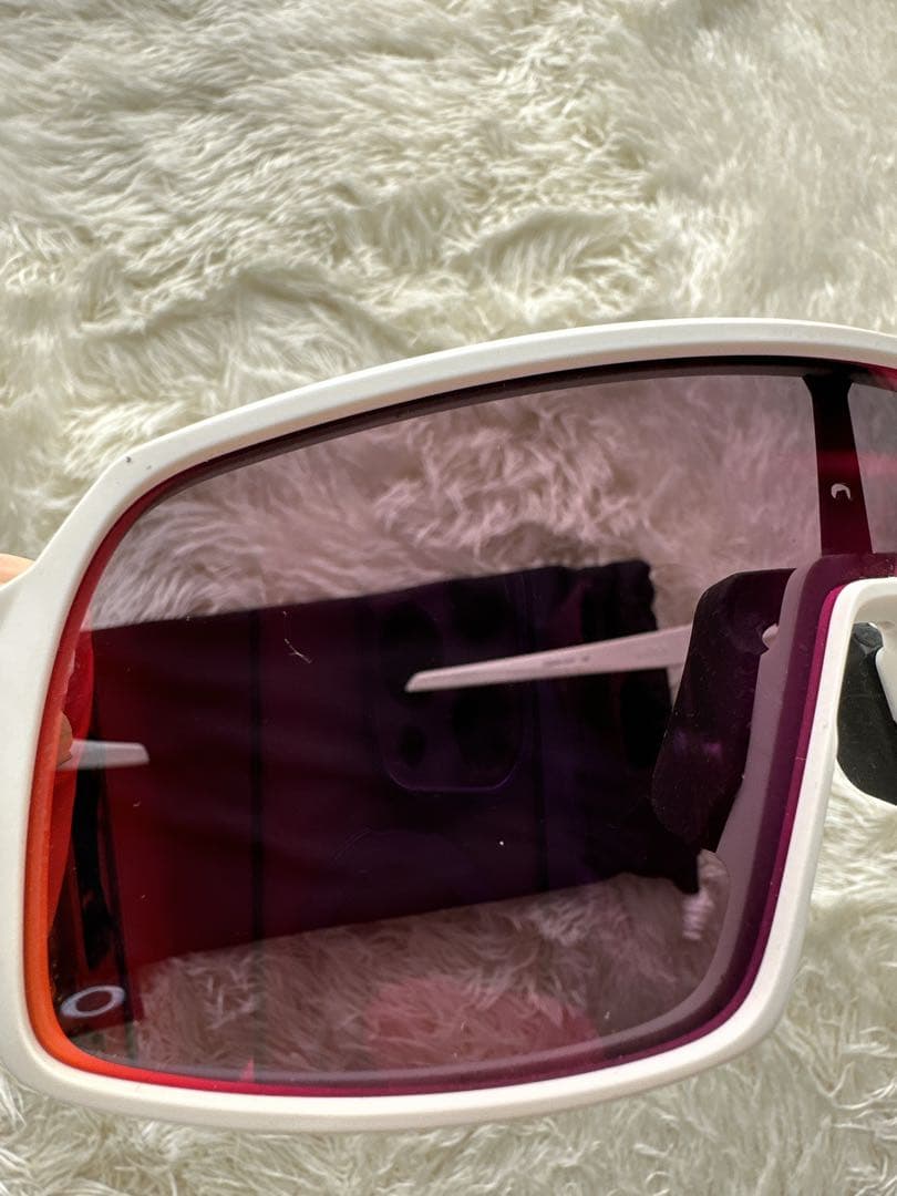 美品 Oakley SUTOTO マットホワイト - メルカリ