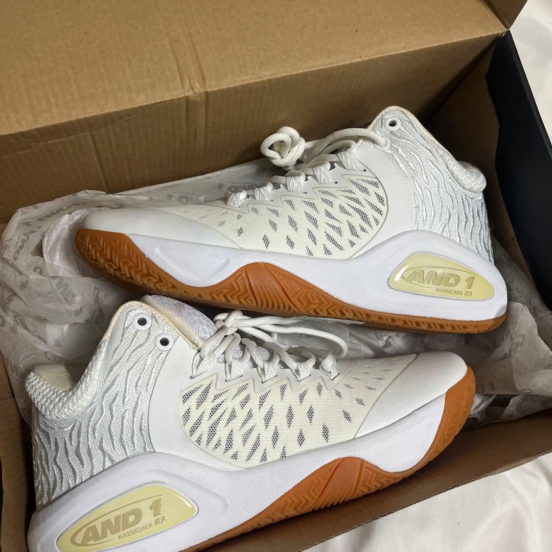AND1 Warrior CZ ホワイト バスケットシューズ