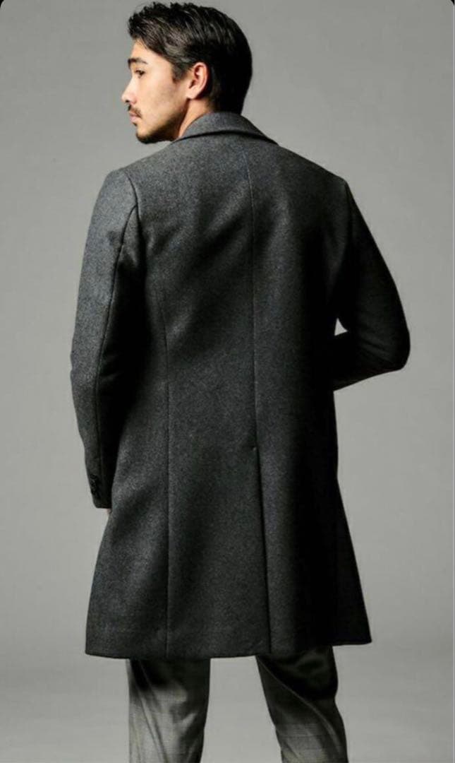 赤りんご様専用1piu1uguale3 CHESTER COAT ［GRAY］