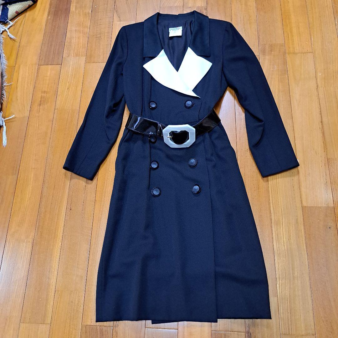 イブサンローラン リブゴーシュ ワンピース（ルックブック、ハンガー付き）