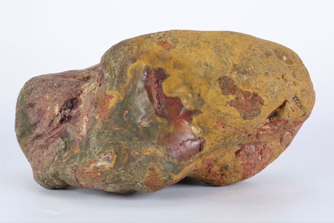 岐阜県産【土岐石】8.5kg 共箱付 台座付 水石 鑑賞石 天然石 美石 飾石