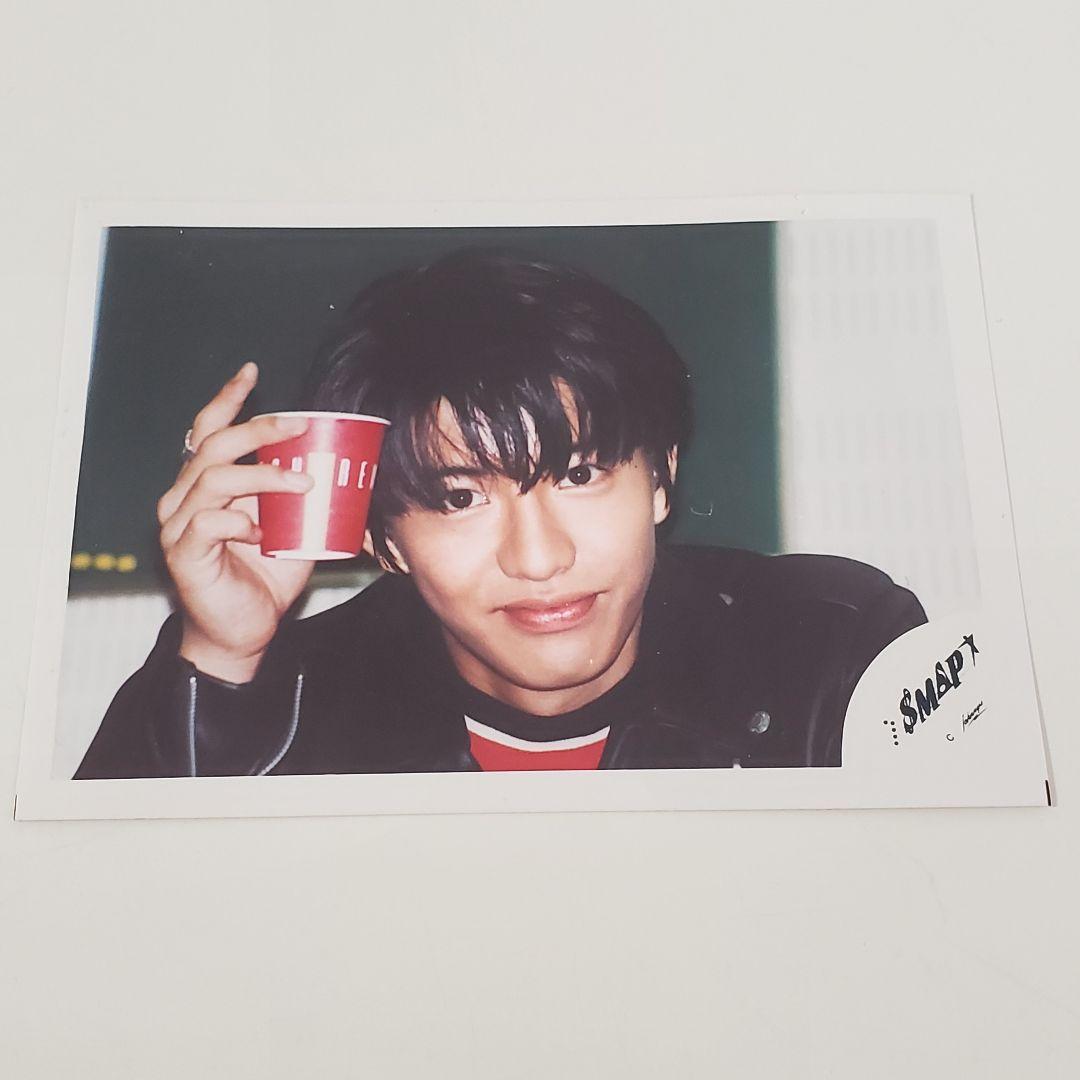 SMAP 木村拓哉 1990【公式写真 生写真 結成初期 デビュー前 旧ロゴ1