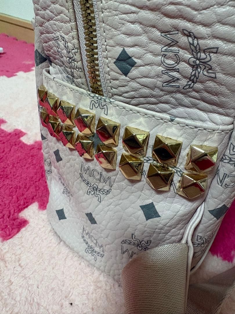 ❤︎ゆなさん専用‪‪❤︎‬MCM リュック 正規品 パウダーピンク - メルカリ‬
