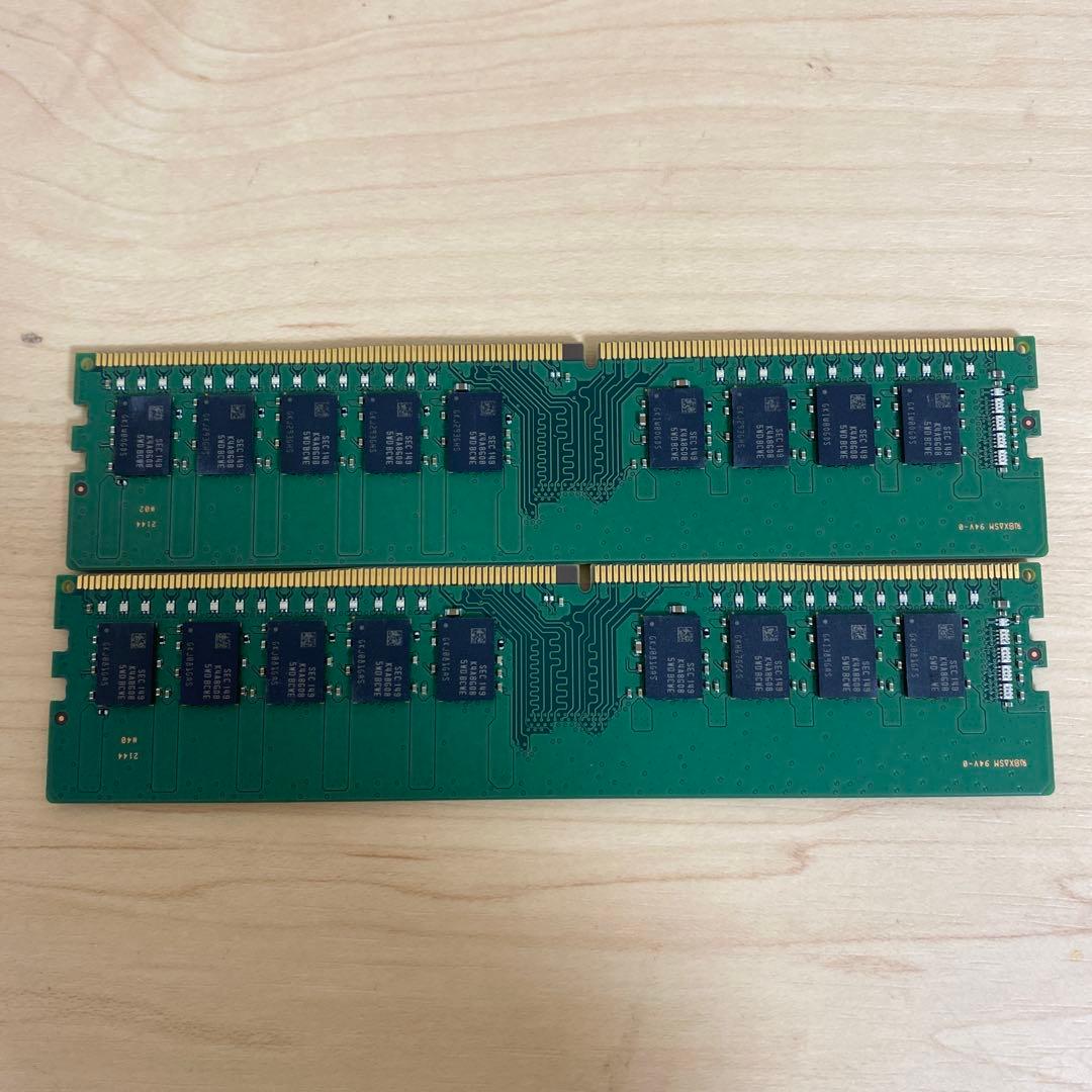 m*o様 メモリー 16GB 2Rx8 PC4-3200AA-EE1-11 /2 - メルカリ