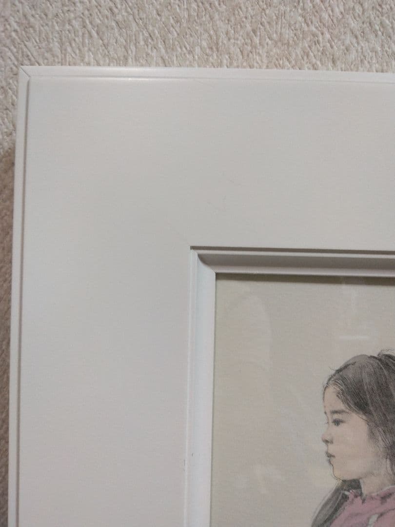 逸品！◇真作◇藤井 勉作 タイトル おやすみ（赤）36/77 リトグラフ＋