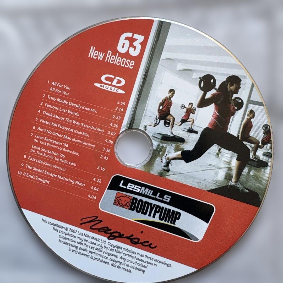 レズミルズ ボディパンプ 50から60番台CD