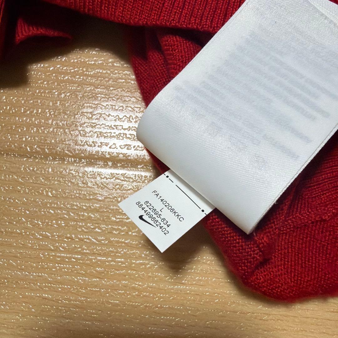 NIKE GOLF タイガーウッズコレクション ニット ウール混 タイガー