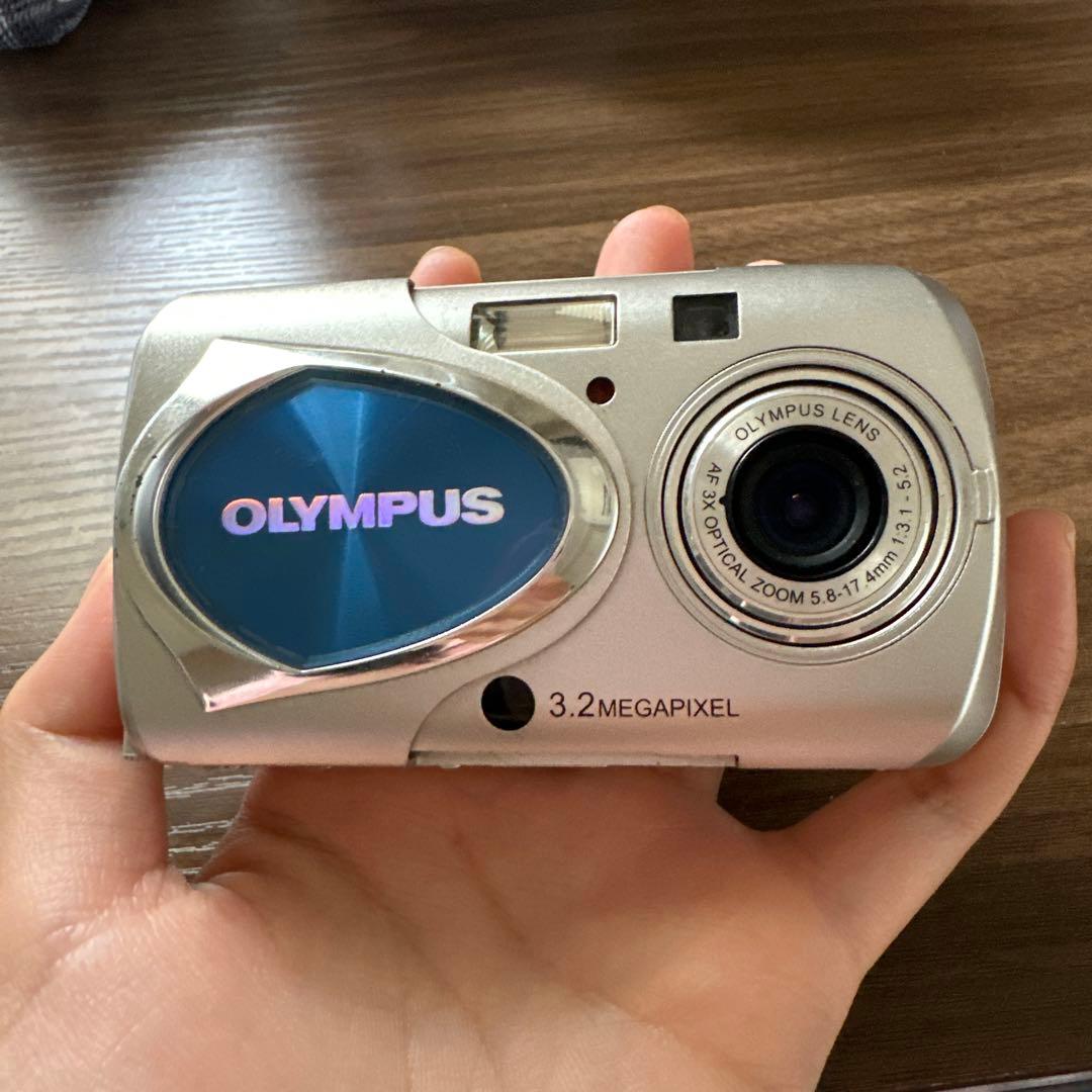 OLYMPUS μ DIGITAL 800 本体 リモコン付 動作未確認 OLYMPUS μ(ミュー