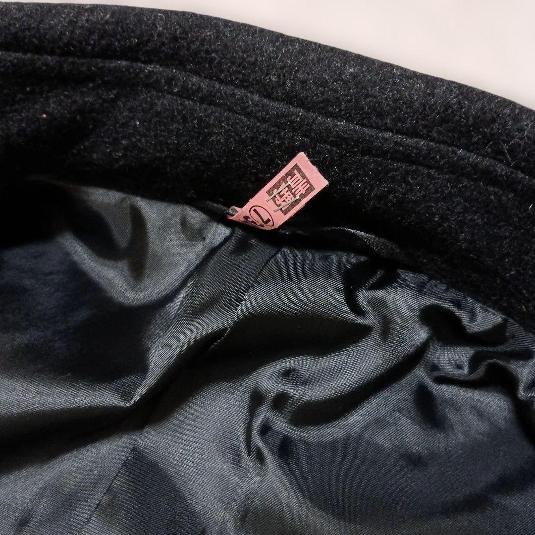 ARTIGIANO アルティジャーノ カシミヤ混 マキシ丈 比翼 ロング コート