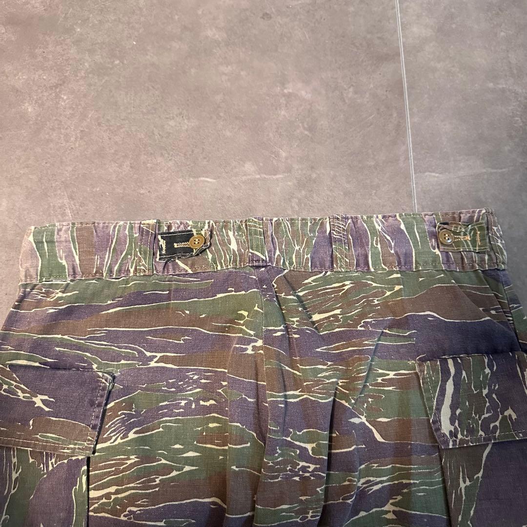 60s タイガーストライプ usarmy ベトナム パンツ サイドアジャスター