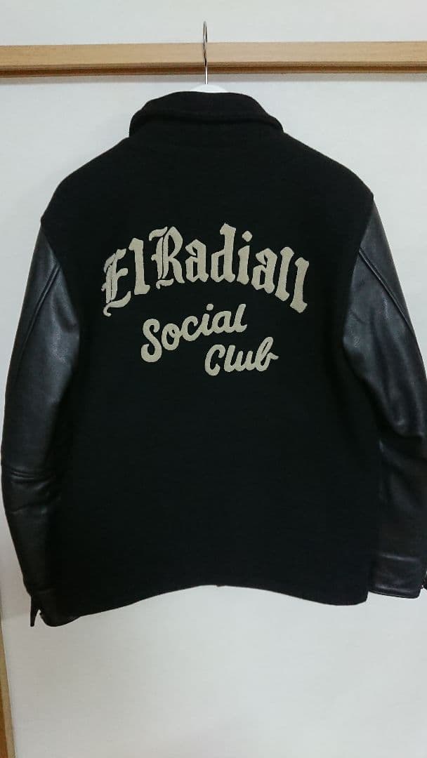 ささやん様専用！RADIALL ラディアル スタジャン M 本革 黒 - メルカリ