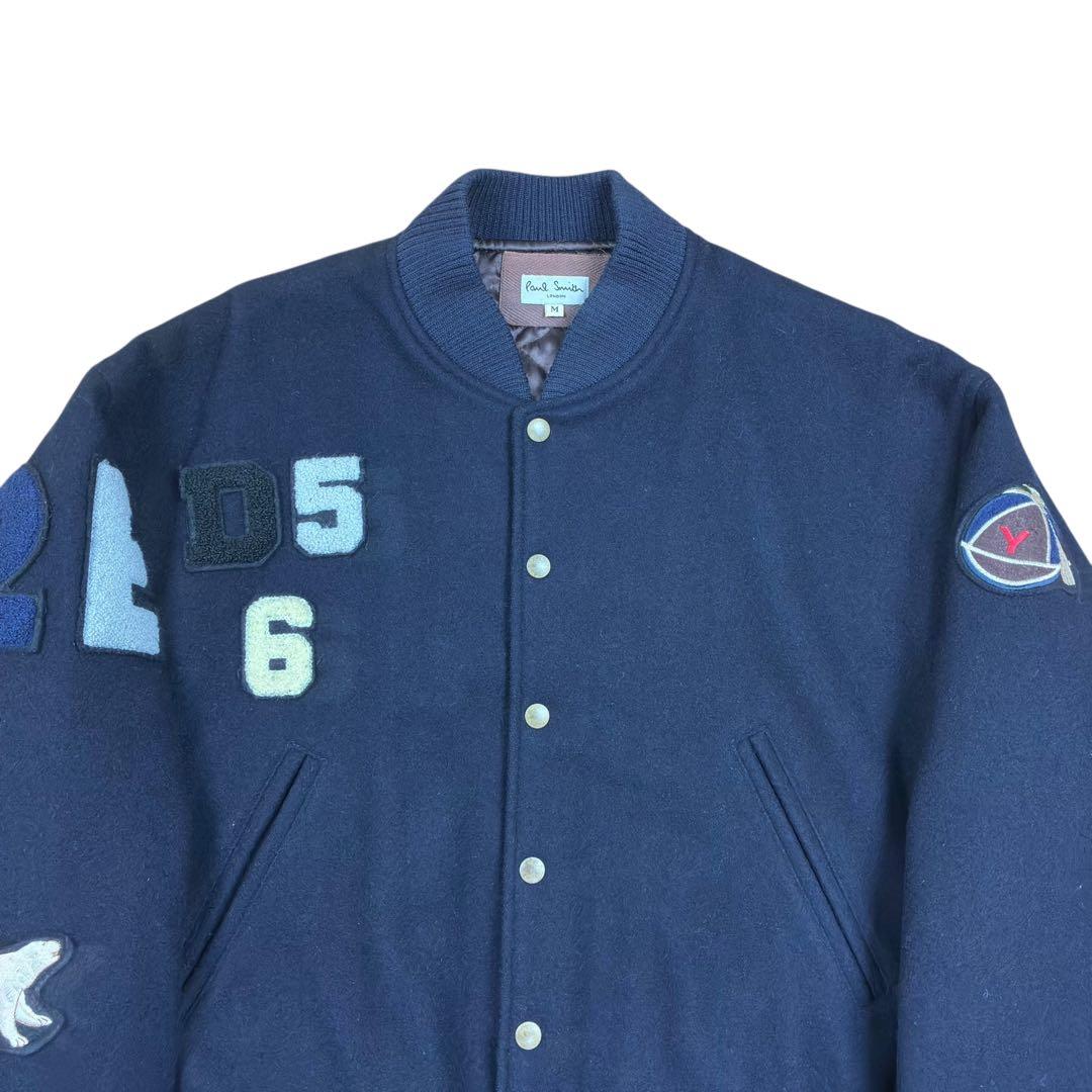 Paul Smith LONDON ウール スタジャン ジャケット ネイビー M - メルカリ
