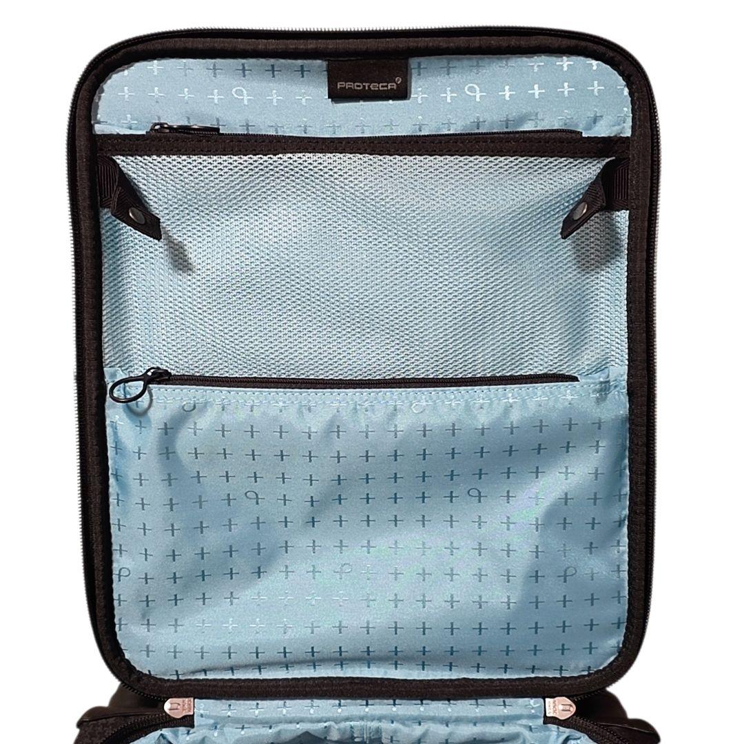 美品 プロテカ 超軽量 ソフトキャリーケース Feena 18L 1.7kg