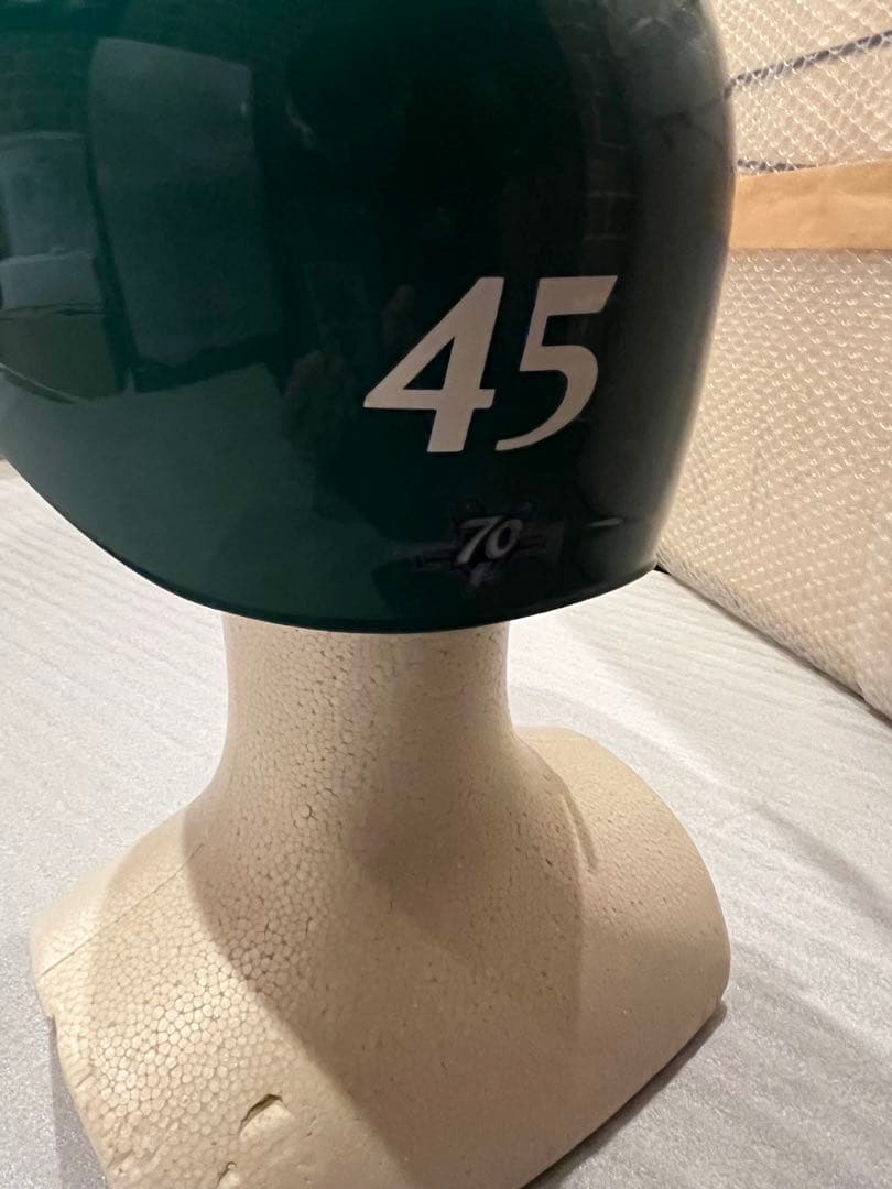 証明あり】平沼選手 直筆サイン入り 実使用ヘルメット ファイターズ