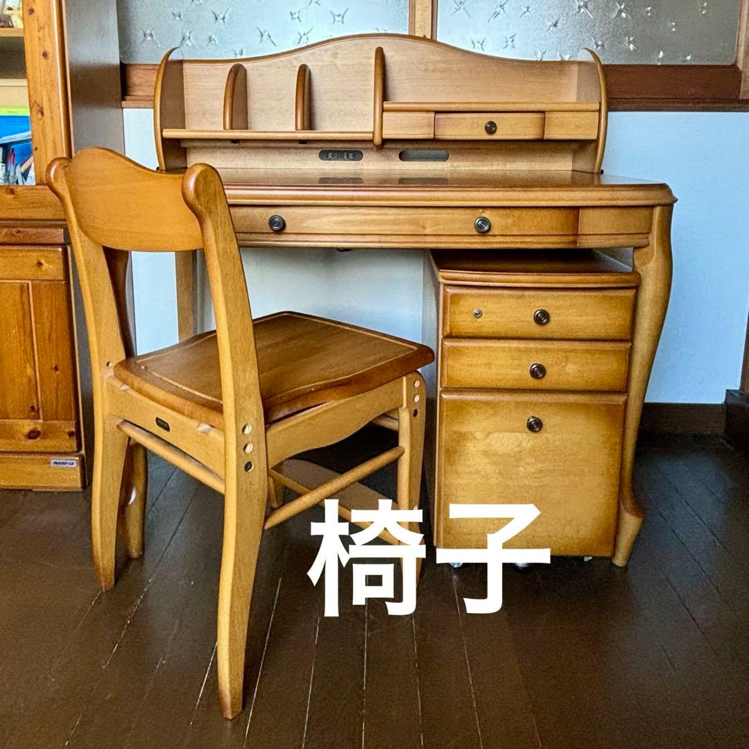 美品】maruni マルニ木工 エレガンス ⭐︎猫足学習机セット⭐︎ (④