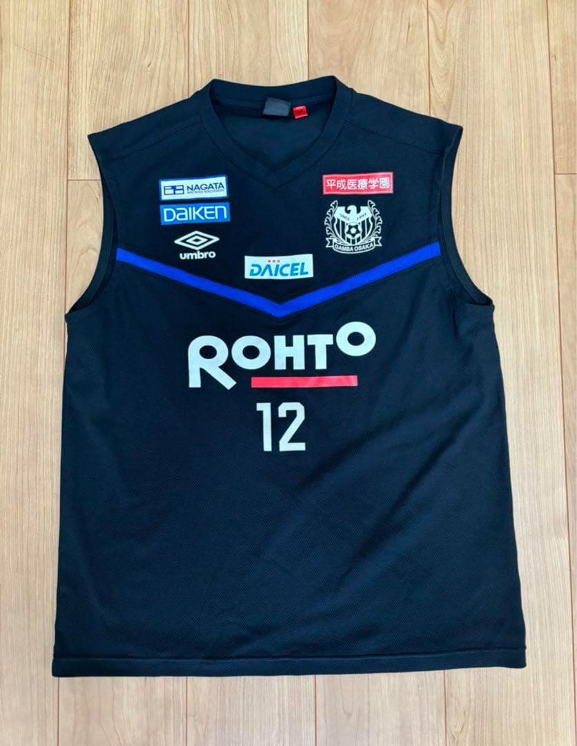 ガンバ大阪 支給品 ウェア ノースリーブ シャツ アンブロ ユニフォーム