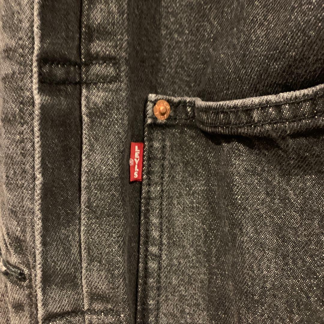 Levi's ダークグレー デニムジャケット M