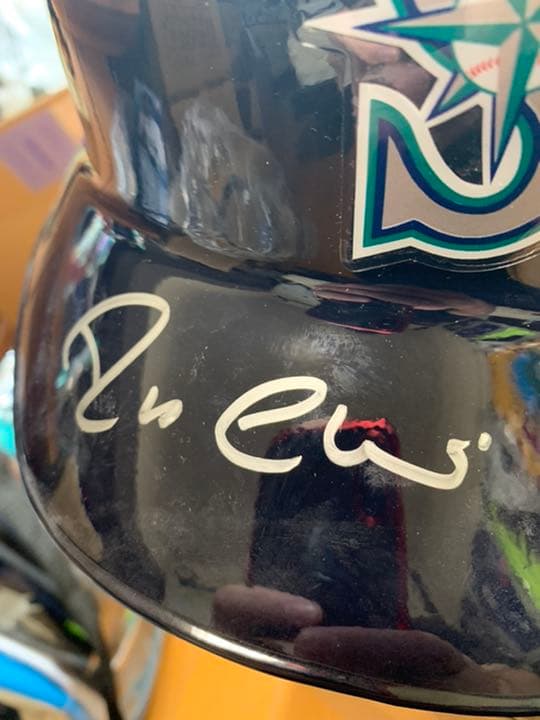 本人直筆サイン！【シアトル・マリナーズ】カノー選手ヘルメット証明書