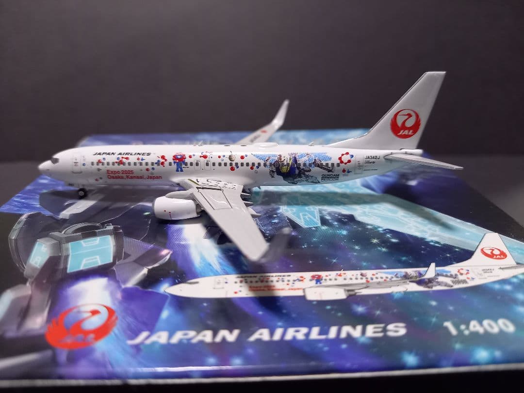 phoenix 1/400 JAL B737-846 JA342J ガンダム phoenix 1/400 JAL B737-846 JA342J ガンダム ② 1⁄400 JAL phoenix 美品