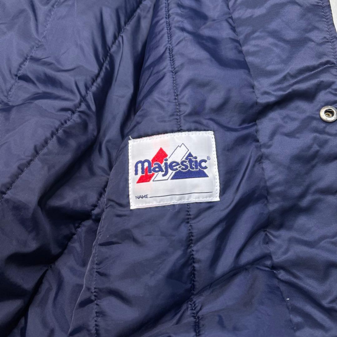 人気☆ majestic yankees スタジャン チ ームロゴ 刺繍 XL