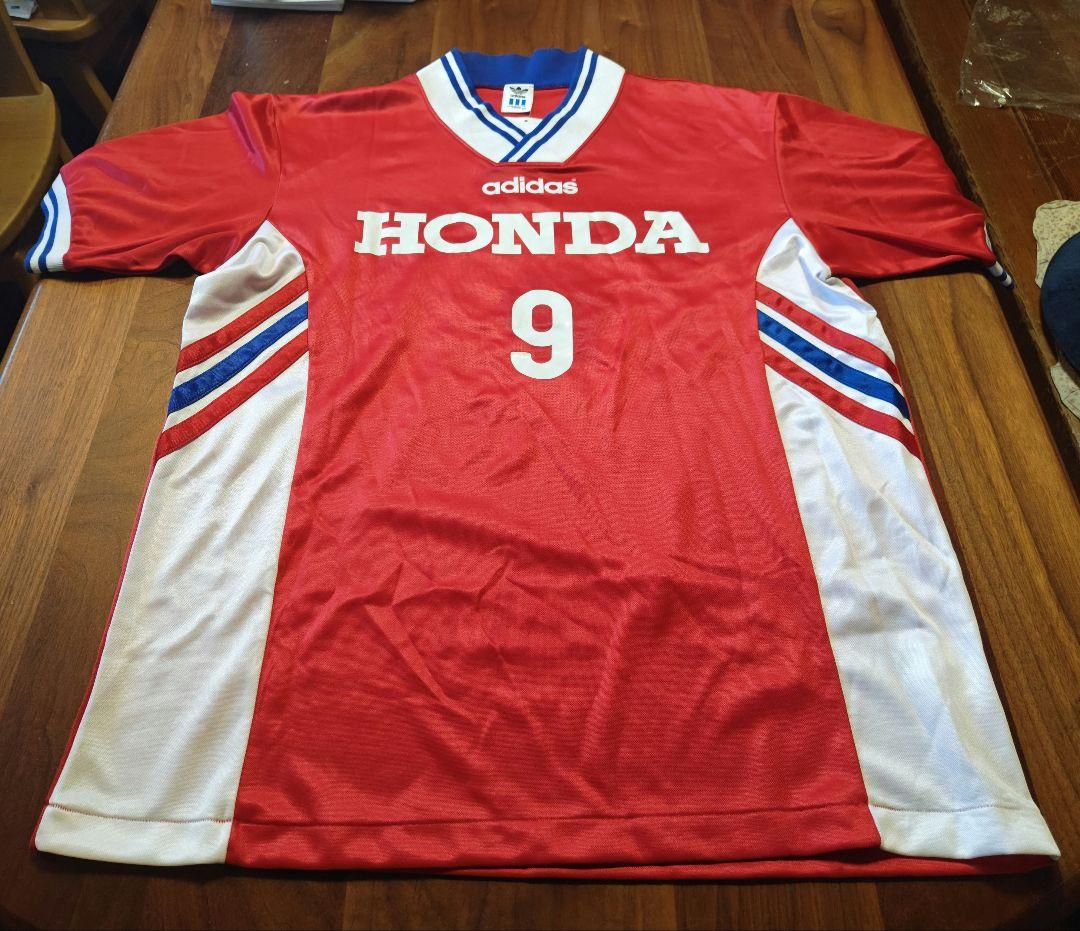 本田技研工業株式会社サッカー部 ユニフォーム 1996～1997年 アディダス製 アディダス、1997年サッカー日本代表ユニフォームを復刻発売 4枚目の